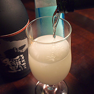 稲里 にごり酒：お好みの日本酒とブレンドして